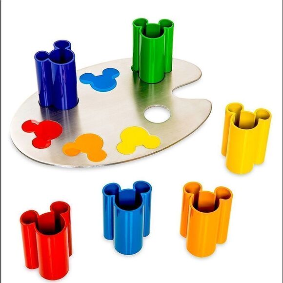 Disney Ink & Paint Magnetic Shot Glass Holder Set - Picture 1 of 2